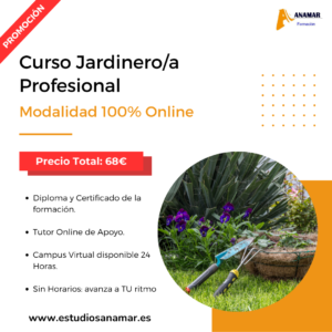 Curso Jardinero/a Profesional